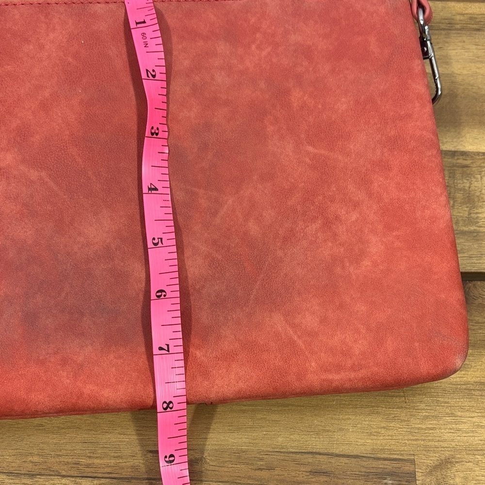 Free People Bold Coral Crossbody Bag - Picture 11 of 12